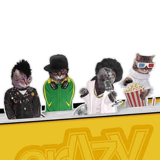 Закладки магнитные Animals, набор 4 шт. (разные дизайны) / Crazy Cats Закладки магнитные Animals, набор 4 шт. (разные дизайны) / Crazy CatsОбложки для книг, закладки<br>Эти ребята помогут тебе не потерять нужную страницу книги, и будут веселить тебя по одному или целой компанией.<br><br>В чём плюсы:<br> В наборе 4 магнитных закладки.<br> С такими оригинальными закладками быстро найдешь нужную страницу.<br> Будут поднимать настроение тебе и окружающим.<br><br><br>Размер (ВхШхГ): 7,2 х 3,4 х 1,7 см.<br>Материал: пластик, магнит.<br>