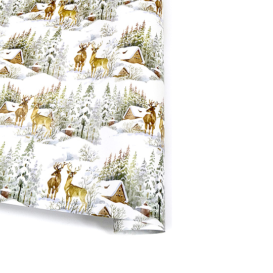 Бумага упаковочная Snow-covered forest, набор 3 листа Бумага упаковочная Snow-covered forest, набор 3 листаОбёрточная бумага<br>Невероятно красивый набор бумаги для упаковки поможет тебе сделать двойной подарок: одним будет твой сюрприз, а вторым - великолепная красочная упаковка.<br>Такой презент даже жалко разворачивать!<br><br><br>В чём плюсы:<br> В наборе 3 листа упаковочной бумаги 68 х 98 см.<br> Хватит для упаковки огромного подарка, или множества маленьких.<br> Бумага довольно плотная, прочная, приятная на ощупь.<br> Ее можно использовать для скрапбукинга, декупажа, украшения абажуров, мебели, шкатулок и множества других вещей!<br> С та...<br><br>Вес г: 339
