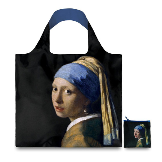 Сумка-авоська компактная Museum Johannes Vermeer Сумка-авоська компактная Museum Johannes VermeerСкладные сумки, авоськи, органайзеры<br>Сумка-авоська с красивым и забавным принтом, которая, к тому же, умеет сворачиваться в очень компактный квадратик.<br>С ней можно смело ходить в продуктовые магазины или носить в ней сменную обувь. Забудь о пакете с пакетами в углу на кухне!<br><br><br>В чём плюсы:<br> Складывается в компактный чехольчик на молнии, который можно положить в карман, сумку или чемодан.<br> В разложенном виде внутри сумки есть небольшой кармашек, куда можно убрать чехольчик, чтобы он не потерялся, а также другие мелкие вещи.<br> Сумка...<br><br>Вес г: 56