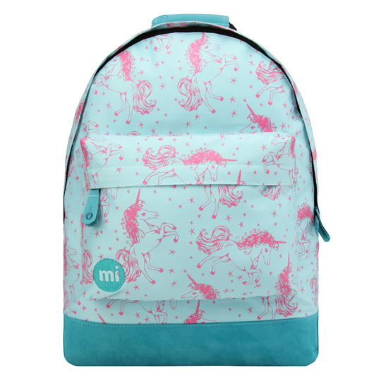 Рюкзак Custom Prints Unicorns / Aqua, Pink Рюкзак Custom Prints Unicorns / Aqua, PinkРюкзаки<br>Mi-Pac это классические рюкзаки креативного английского бренда, выполненные из прочных материалов и оригинальных тканей с яркими дизайнерскими принтами. Они легко вмещают в себя формат A4 и идеально подходят для учёбы, работы и путешествий!<br><br>В чём плюсы:<br> Изготовлен из высококачественной хлопково-полимерной ткани.<br> Внутри: <br>- вместительное основное отделение <br>- карман для планшета или ноутбука средних размеров<br>- небольшой кармашек для мелочей<br> Снаружи удобный карман на молнии.<br> Рюкзак надеж...<br><br>Цвет: Aqua, Pink<br>Вес г: 441