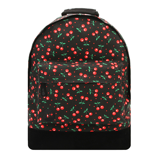 Рюкзак Cherries - Black Рюкзак Cherries - BlackРюкзаки<br>Mi-Pac это классические рюкзаки креативного английского бренда, выполненные из прочных материалов и оригинальных тканей с яркими дизайнерскими принтами. Они легко вмещают в себя формат A4 и идеально подходят для учёбы, работы и путешествий!<br><br>В чём плюсы:<br> Объем 17 литров.<br> Внутри: <br>- вместительное основное отделение <br>- карман для планшета или ноутбука средних размеров<br>- небольшой кармашек для мелочей<br> Снаружи удобный карман на молнии.<br> Рюкзак надежно закрывается на молнию.<br> Сверху отверст...<br><br>Вес г: 515