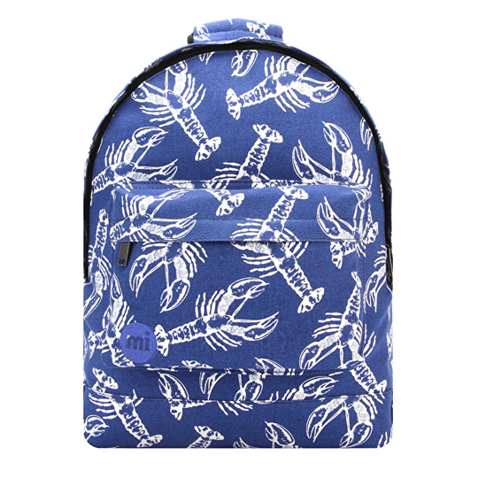 Рюкзак Lobsters / Blue Рюкзак Lobsters / BlueРюкзаки<br>Mi-Pac это классические рюкзаки креативного английского бренда, выполненные из прочных материалов и оригинальных тканей с яркими дизайнерскими принтами. Они легко вмещают в себя формат A4 и идеально подходят для учёбы, работы и путешествий!<br><br>В чём плюсы:<br> Объем 17 литров.<br> Внутри: <br>- вместительное основное отделение <br>- карман для планшета или ноутбука средних размеров<br>- небольшой кармашек для мелочей<br> Снаружи удобный карман на молнии.<br> Рюкзак надежно закрывается на молнию.<br> Сверху отверст...<br><br>Цвет: Blue<br>Вес г: 554