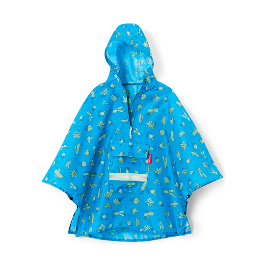 Дождевик детский Mini Maxi Cactus / Blue Дождевик детский Mini Maxi Cactus / BlueДождевики<br>Выходя из дома, нужно быть готовым ко всему!<br>Компактный и невероятно легкий плащ от дождя не займет много места в сумке или рюкзаке, но спасет в случае непогоды.<br>Дождевик сворачивается внутрь собственного внешнего кармана, застегивается на кнопки подмышками.<br><br><br>В чём плюсы:<br> Сделан из плотной водоотталкивающей ткани.<br> Светоотражающие элементы с двух сторон обеспечат дополнительную безопасность. <br> Широкий воротник облегчает надевание дождевика.<br> Застегивается на кнопки подмышками.<br> Он компакт...<br><br>Дизайн: Blue<br>Вес г: 108