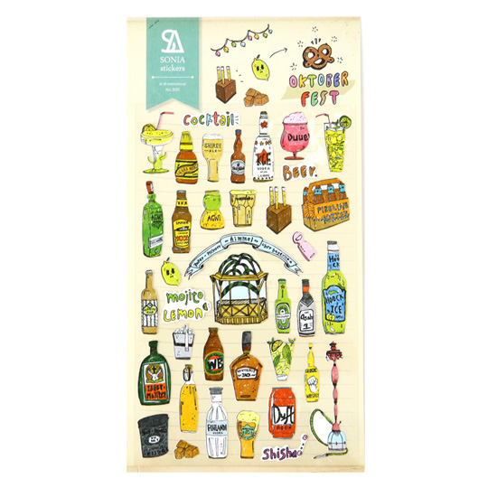 Набор наклеек 'October Fest' от PichShop Набор наклеек 'October Fest' от PichShop