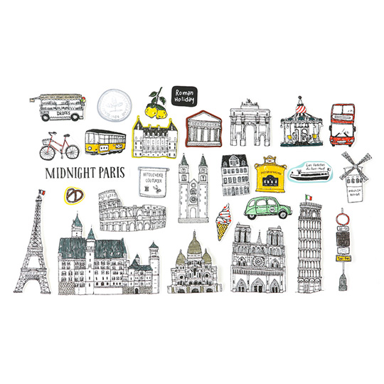 Наклейки декоративные My Paris Наклейки декоративные My ParisНаклейки<br>В чём плсы: Набор из 28 наклеек на тему Парижа. Украст лбу открытку, страницы дневника или даже мебель. Прикреплтс к лбому материалу.Размер: 19 х 10 см.Материал: полипропилен.<br><br>Вес г: 27