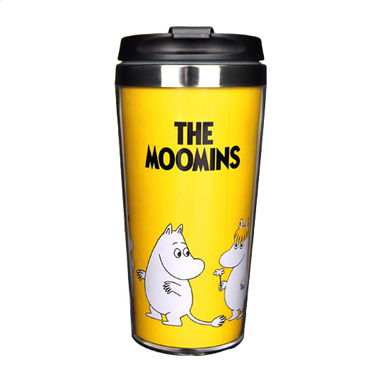 Тамблер Moomin Couple 450 мл Тамблер Moomin Couple 450 млТамблеры, термосы, бутылки<br>В чём плюсы:<br> Объём - 450 мл.<br> Двойные стенки из металла и пластика позволяют напитку как можно дольше оставаться теплым.<br> Подходит как для горячего кофе, так и для холодных соков и смузи.<br> Обрати внимание: тамблер нельзя мыть в посудомоечной машине и ставить в микроволновую печь.<br> Используя свой тамблер в кофейне вместо одноразового стаканчика, ты экономишь ресурсы нашей планеты!<br><br>Размер (ВхШхГ): 17,5 х 8,3 см.<br>Материал: нержавеющая сталь, пластик.<br><br>Вес г: 226