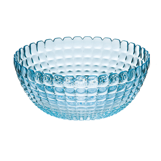 Салатница Tiffany / Голубой Салатница Tiffany / ГолубойТарелки, пиалы, миски<br>На наших современных кухнях очень важен утонченный стиль и грамотный дизайн. Оригинальная салатница - это то, что поможет сделать её изысканной и неповторимой. Она произведение искусства, а еда в ней смотрится просто потрясающе! <br><br><br>В чём плюсы:<br> Объем - 3 литра.<br> Рельефная форма в сочетании с прозрачным материалом заставляет поверхность сверкать и переливаться на свету.<br> Подойдет для подачи десертов, выпечки, мороженого и других блюд, а так же может служить декоративным элементом вашего дома.<br>...<br><br>Цвет: Голубой<br>Вес г: 524