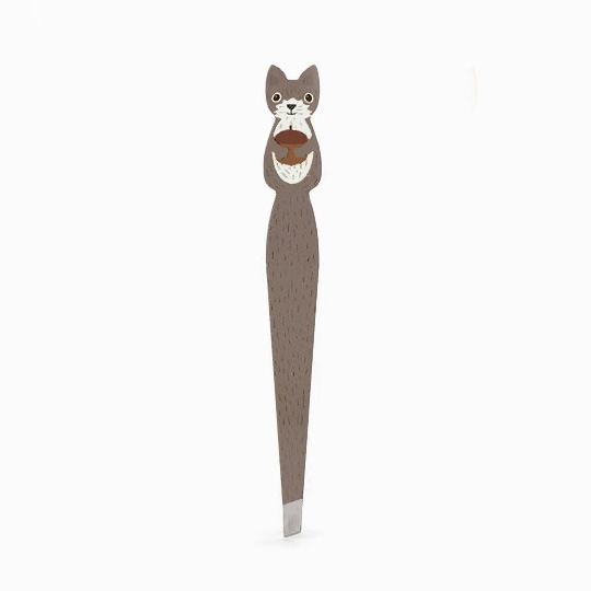 Пинцет Woodland / Squirrel Пинцет Woodland / SquirrelКосметички<br>В чём плсы:<br> Пинцет необходим в каждой женской косметичке! <br> Очаровательный дизайн!<br> Качественный плотный материал. <br>Размер (ВхШхГ): 9,6 х 1,2 х 0,5 см.<br>Материал: металл.<br><br>Дизайн: Squirrel<br>Вес г: 13