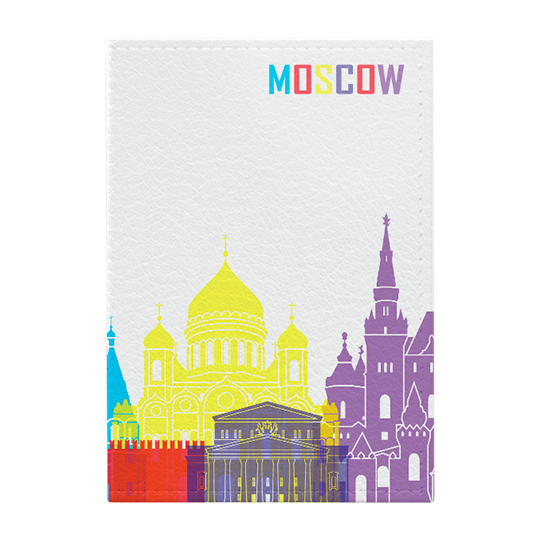 Обложка для паспорта Coloured Moscow Обложка для паспорта Coloured MoscowОбложки для паспорта<br>Яркая и очень стильная обложка для твоего главного документа паспорта. Пускай документы тоже будут модными вместе с тобой!<br><br>В чём плюсы:<br> Подходит как для внутреннего, так и для загранпаспорта.<br> Выполнен из приятного на ощупь мягкого материала.<br> Яркий принт поможет быстро найти паспорт в сумке.<br> Прочный немаркий материал, который легко чистить.<br><br>Размер: 13,3 х 9,5 см.<br><br>Вес г: 38