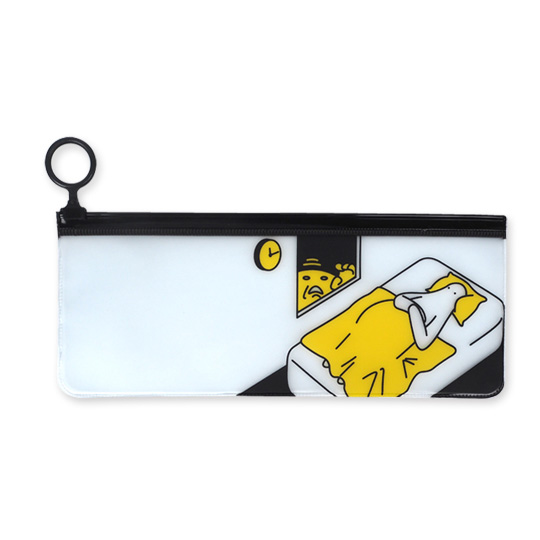 Косметичка Mr. Donothing - Good morning Косметичка Mr. Donothing - Good morningКосметички<br>В чём плюсы:<br> Стильная прозрачная косметичка, содержимое которой всегда на виду, а значит, ты можешь супер-быстро найти и достать крем или помаду.<br> Простая и удобная zip-застежка.<br> Можно использовать не только для косметики, но и как пенал для ручек и карандашей.<br> Косметичка не пропускает влагу. <br> Идеальный размер, поместится в любую сумку.<br>Размер (ВхШхГ): 9 х 22,5 см.<br>Материал: ПВХ.<br><br>Вес г: 13