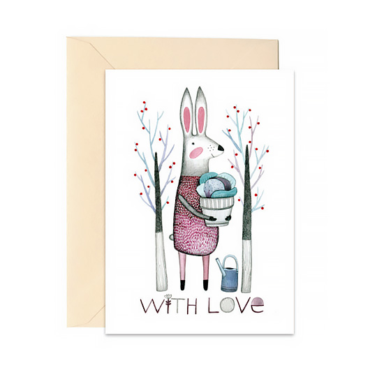 Открытка Mother Rabbit Открытка Mother RabbitОткрытки и наборы для писем<br>Для хорошего настроения повод не обязателен. А делиться им легко и просто. Подари любимому человеку немного радости, просто так, прямо сейчас! А эта уютная открытка тебе поможет. <br><br> В чём плюсы: <br> В комплекте открытка и конверт. <br> Печатается на мелованной матовой бумаге, которую приятно держать в руках. <br> Открытка упакована в конверт, который позволяет сохранить интригу содержимого до самого открытия. <br> Можно дарить по поводу и без, потому что открытка не привязана к конкретному событию. <br><br> О...<br><br>Вес г: 14
