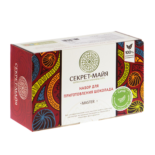 Набор для приготовления шоколада Master / Carob Набор для приготовления шоколада Master / CarobШоколад, конфеты<br>Своя маленькая шоколадная фабрика? Легко! С набором для приготовления не только вкусного, но и полезного и натурального шоколада это станет возможным. Проводи счастливые вечера с близкими за приготовлением любимых сладостей. Изысканный шоколад своими руками! <br> <br>В чём плюсы:<br> Набор Magic Carob сделан на основе сиропа кэроба. Кэроб - это натуральный подсластитель, легко усваиваемый организмом. Он полезен для пищеварения, борется с простудой и нарушениями сна. Богат витаминами и минеральными веществ...<br><br>Вкус: Carob<br>Вес г: 717