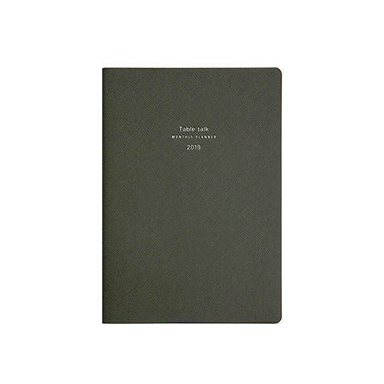 Планинг датированный 2019 'Table talk Montly' / Modern grey
