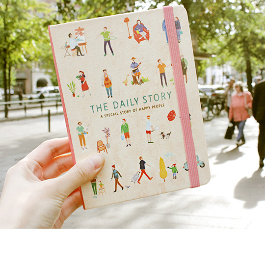 Планинг недатированный 'The Daily Story' / Happy People