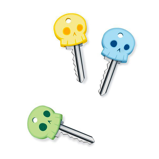 Насадка на ключ 'Skeleton Keys', набор 6 шт