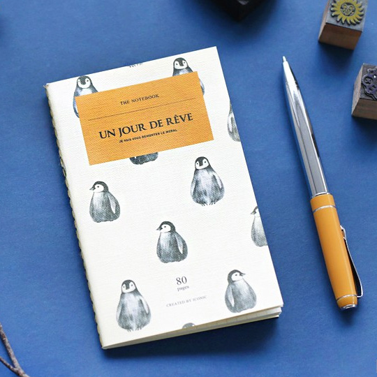 Тетрадь 'Stitch Note' малая / Penguin
