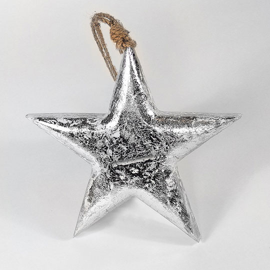 Игрушка елочная 'Silver Star' / L