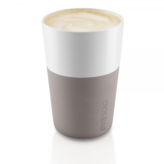 

Чашка для латте 360 мл 'Duet', набор 2 шт / Пурпурно-серый
