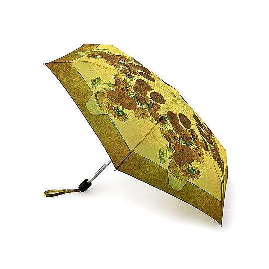 Зонт складной 'Ван Гог' (разные дизайны) / Подсолнухи