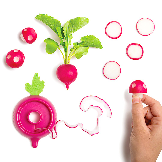 Форма для нарезки редиски 'Radish'