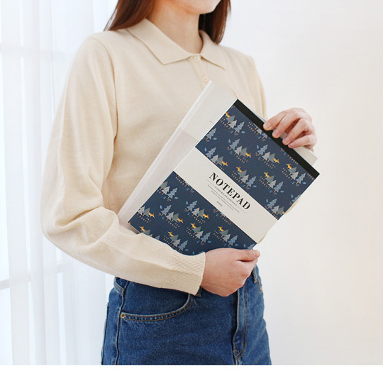 Блокнот 'Willow Classic Pattern' / Forest Fox