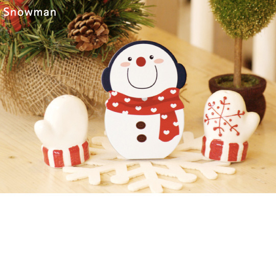 Открытка-шкатулка 'Sandwich Card' / Snowman