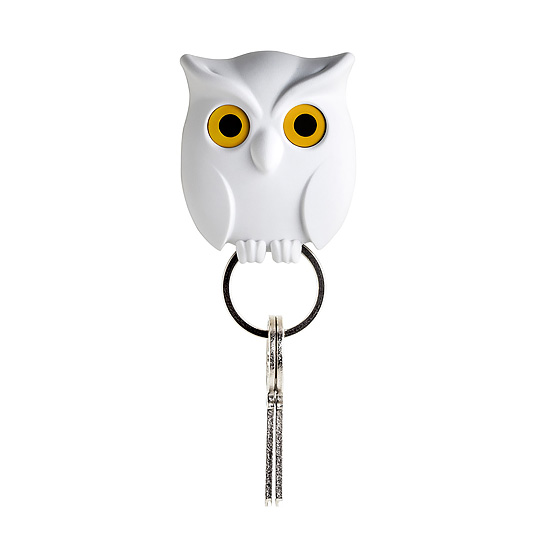 Держатель для ключей 'Night Owl' (разные цвета) / Белый