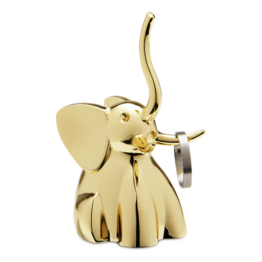Подставка для колец 'Zoola Elephant' / Латунь