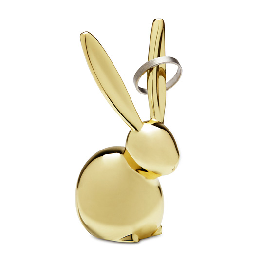 Подставка для колец 'Zoola Bunny' / Латунь