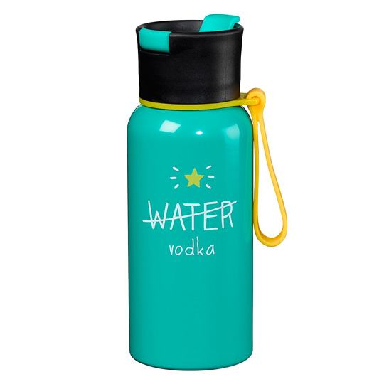 Бутылка для воды 600 мл 'Water/Vodka'