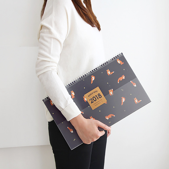 Планинг настольный 2018 'Pattern' / Fox