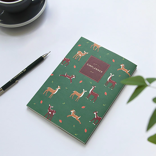 Планинг датированный 2018 'Simplanner' / Deer