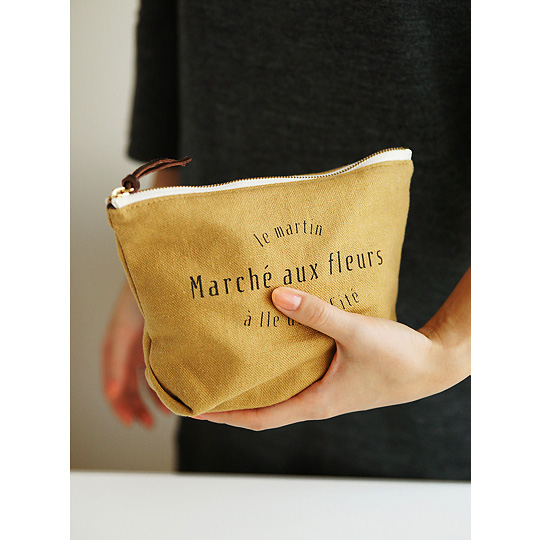Косметичка 'Invite Pouch' - Mustard