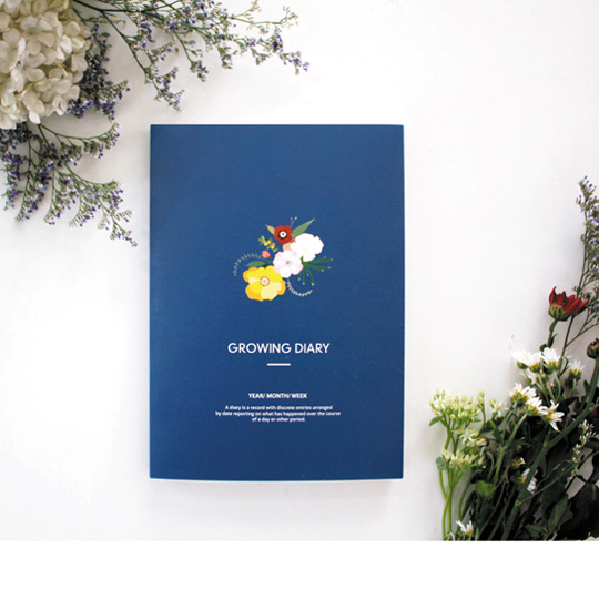 Ежедневник 'Growing Diary' / Синий