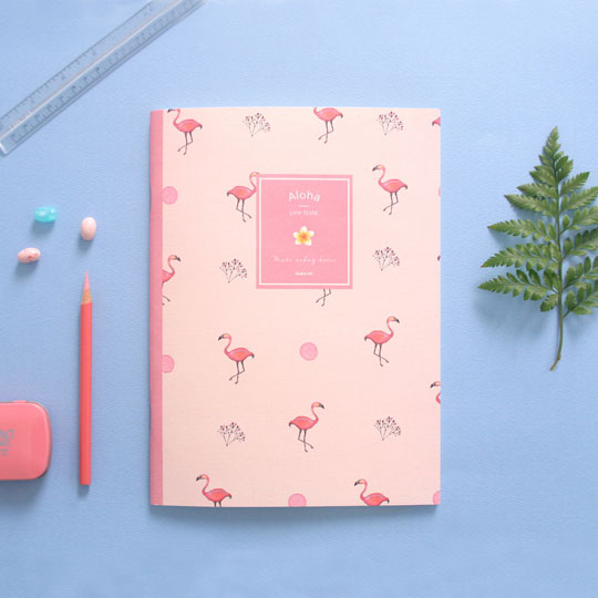 Тетрадь 'Aloha' / Flamingo