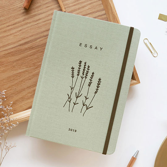 Планинг датированный 2019 'Essay diary' / Glitter Lavender