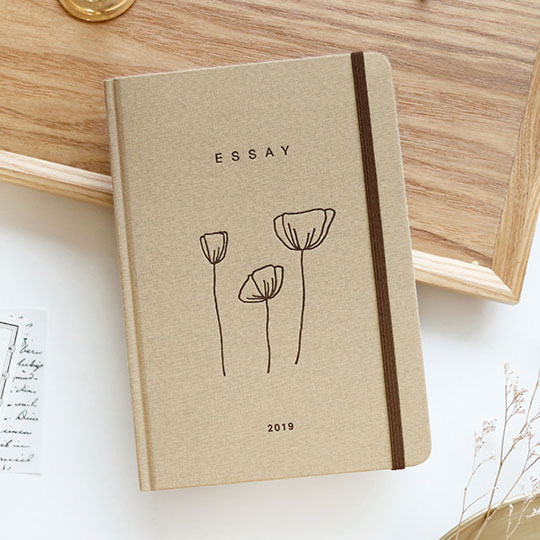 Планинг датированный 2019 'Essay diary' / Glitter Poppy