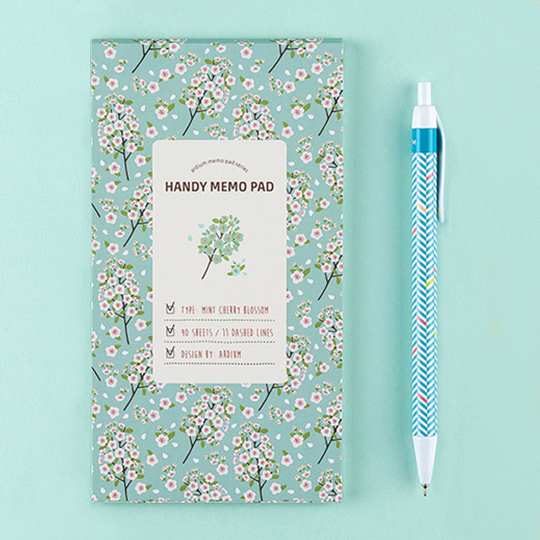 Планинг 'Handy Memo' / Mint Cherry Blossom