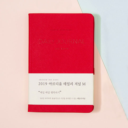 Ежедневник датированный 2019 'Classic' / Red