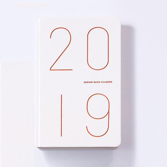 Планинг датированный 2019 'Premium' / White