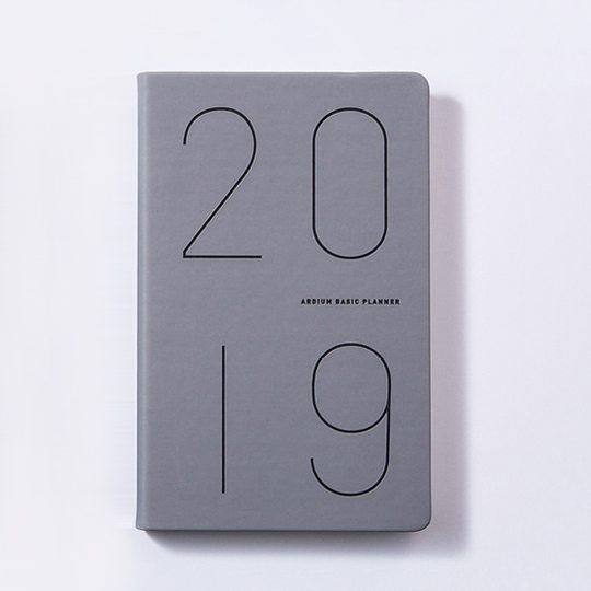 Планинг датированный 2019 'Premium' / Gray