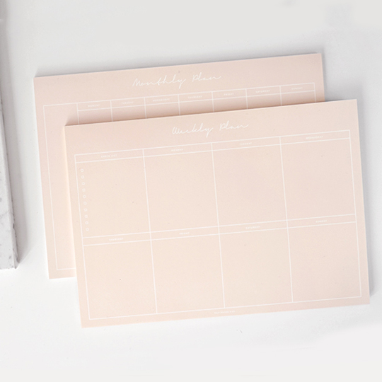 Планинг настольный 'Weekly Pink'