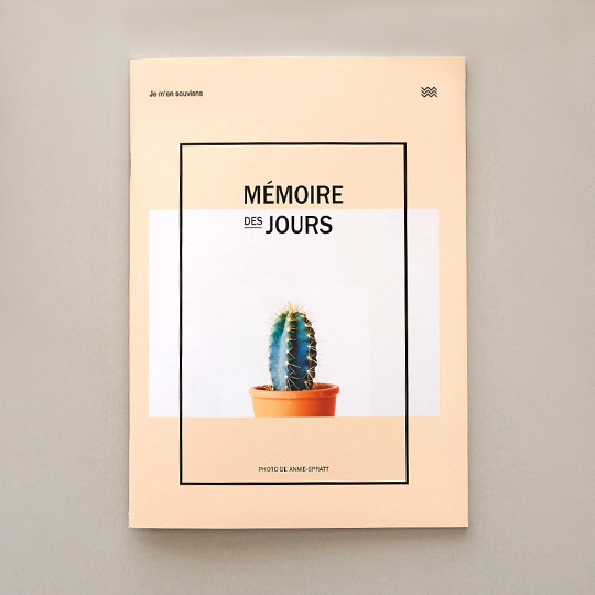 Тетрадь 'Memoire des Jours' / Cactus