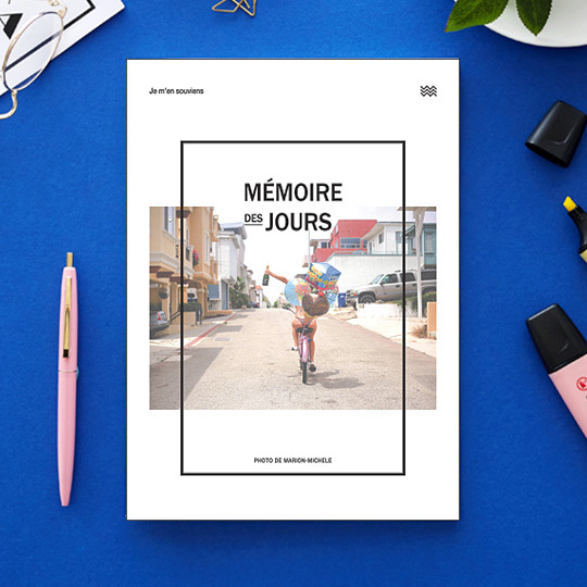 Тетрадь 'Memoire des Jours' / Bike