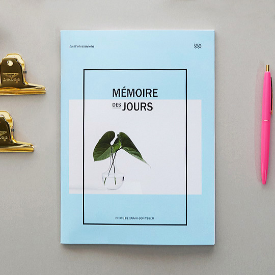 Тетрадь 'Memoire des Jours' / Vase