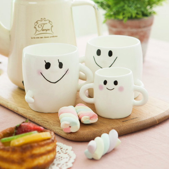 Чашки 'Happy Family', набор 3 шт.