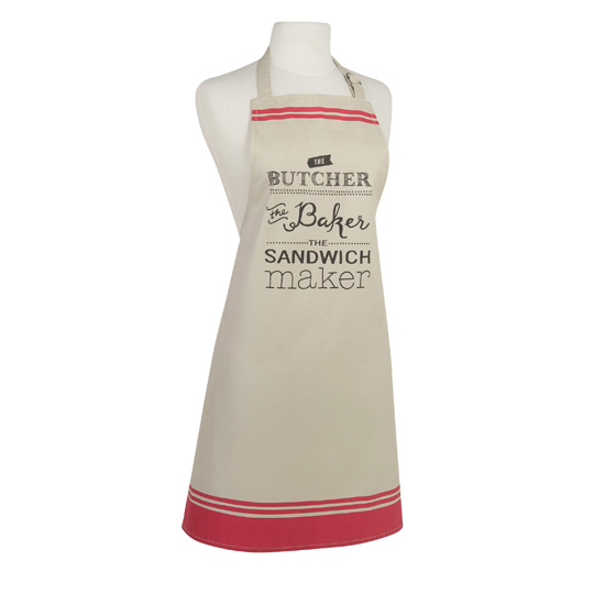 Фартук 'Butcher, Baker, Sandwich Maker'