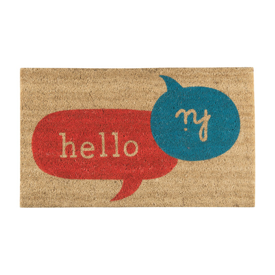 Коврик придверный 'Hello'