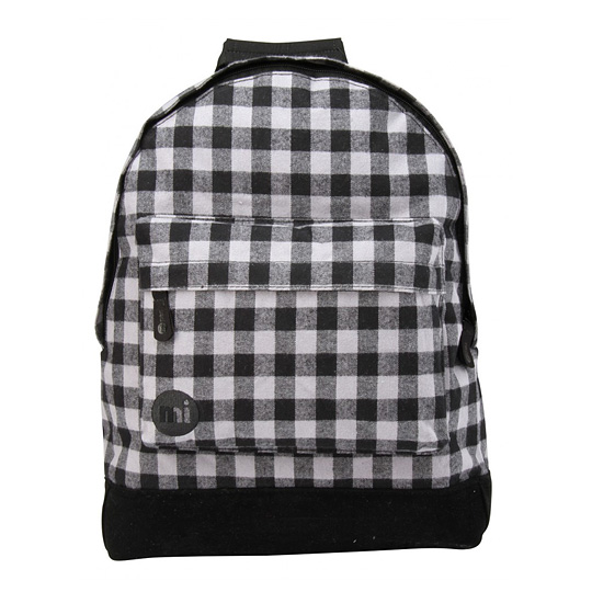 Рюкзак 'Premium Gingham' / Grey and Black