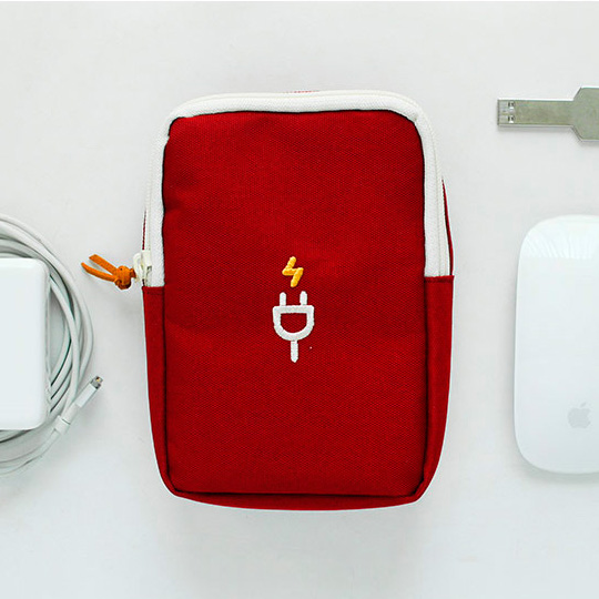 Чехол для зарядных устройств 'Charger L' / Бордовый